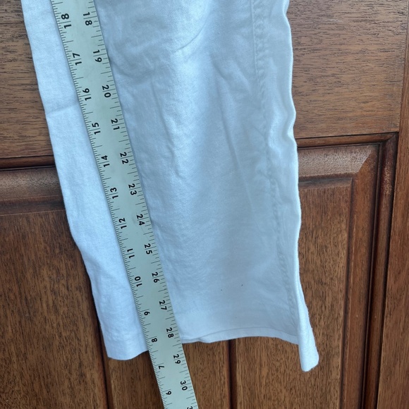 Women's White Roxy Pants - Picture 7 of 7
